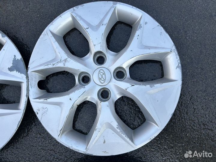 Колпаки на hyundai solaris r15