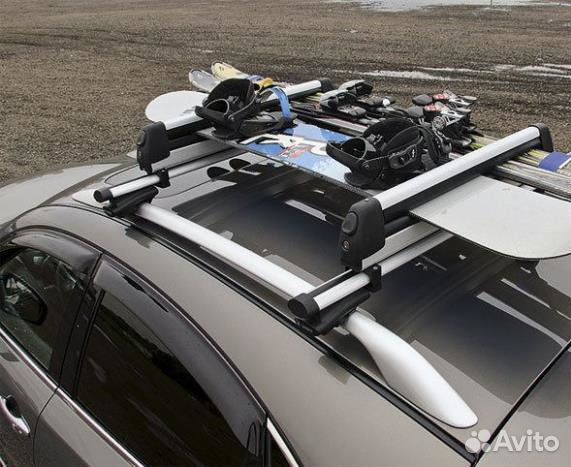 Крепление для 6 пар лыж и 4 сноубордов Атлант