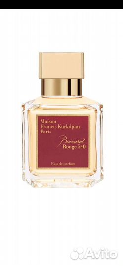 Maison Francis Kurkdjian Paris Baccarat Rouge 540