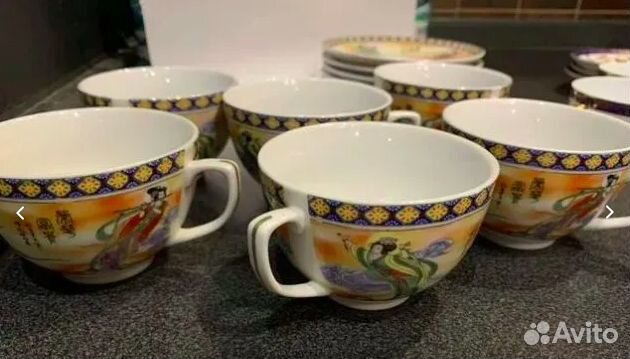 Сервиз чайный-кофейный Италия luxury vabene