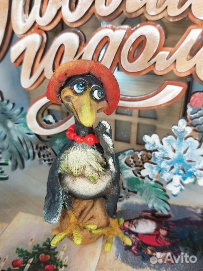 Ватные елочные игрушки