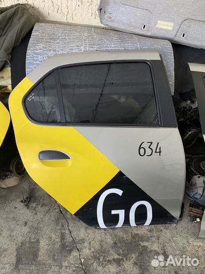 Дверь Renault Logan II рестайлинг (2018– н.в.)