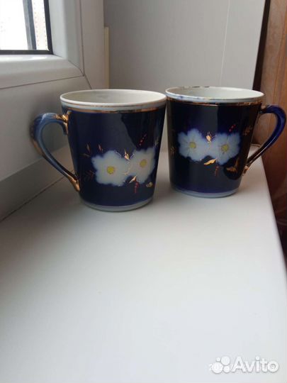 Фарфоровые бокалы, кружки. Довбыш