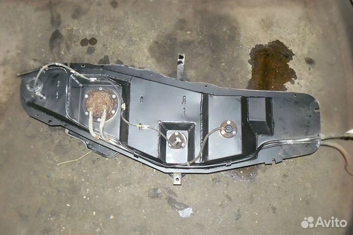 Алюминиевый топливный бак Pajero 3/4 69 л. коротыш