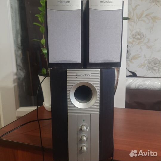 Колонки для компьютера с сабвуфером