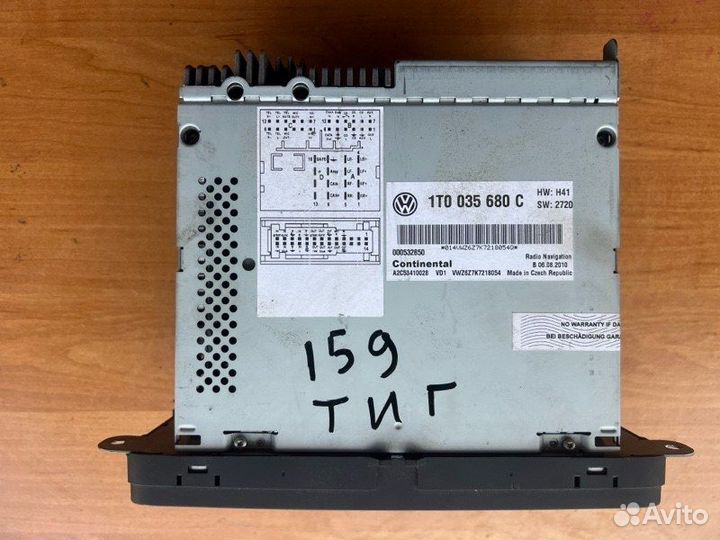 Магнитола Vw Tiguan cffb 2010