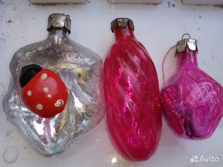 Елочные игрушки СССР