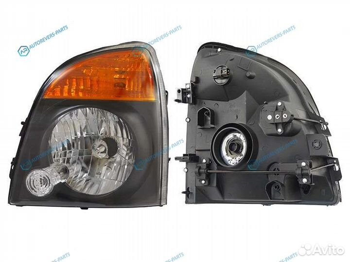 ST-221-1135L-LD-E2 Фара hyundai porterh100 11- чер