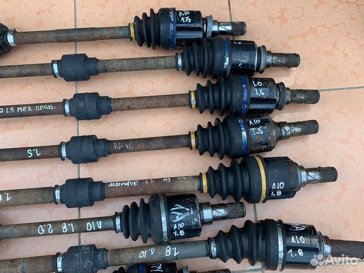 Привод передний митсубиси ланцер 10, 1.5, 1.8, 2.0