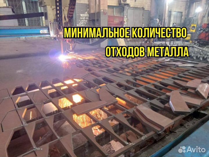 Плазменная резка металла с чпу стол 6х2 м