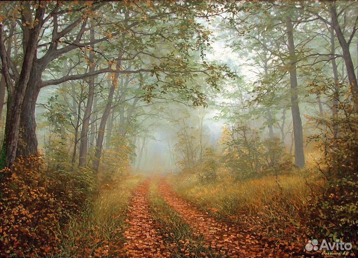 Пейзаж маслом