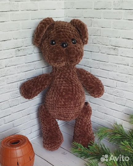 Вязаный мишка