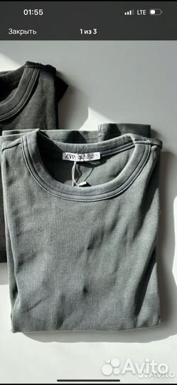 Лонгслив zara