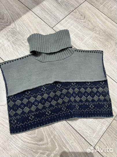 Манишка детская шарф