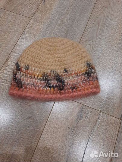 Шапка женская вязанная шерсть
