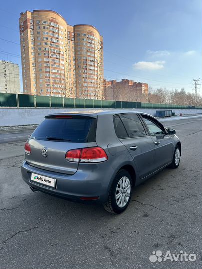 Volkswagen Golf 1.6 AMT, 2011, 179 000 км