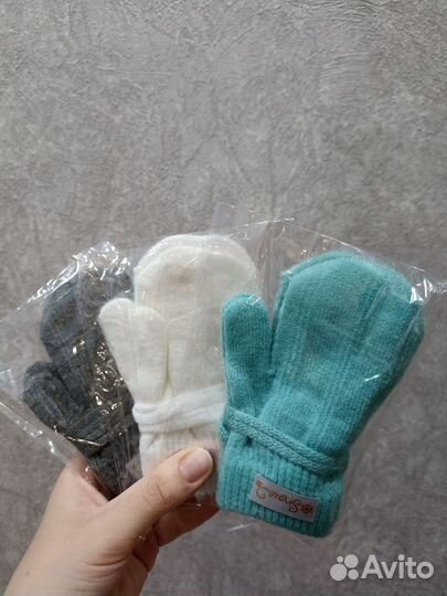 Варежки детские