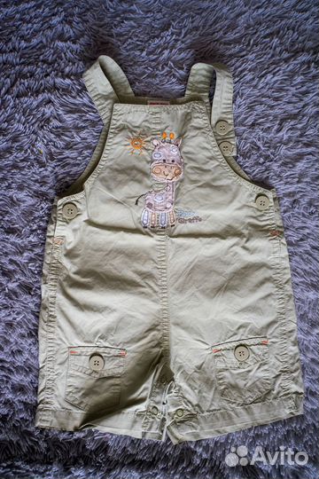 Летний комбинезон 80-86р-р