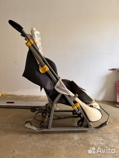 Детские санки коляска