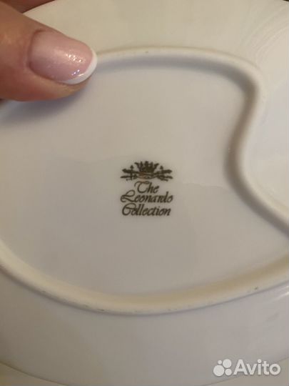 Чашка с блюдцем кофейная The Leonardo Collection