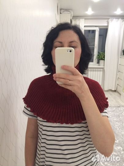 Новая манишка-воротник снуд шарф бафф