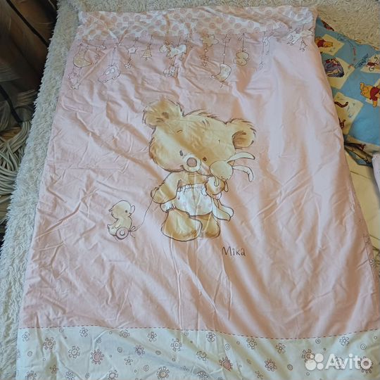 Комплект детского постельного белья в кроватку