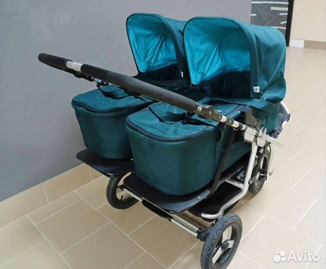 Коляска для двойни bumbleride indie twin 2 в 1