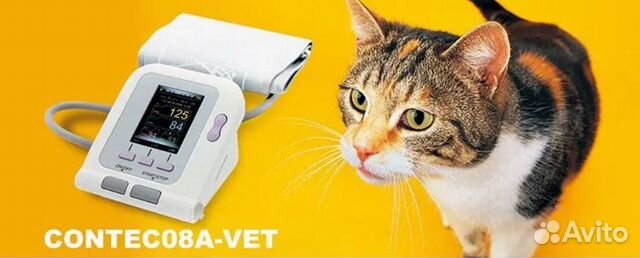 Тонометр ветеринарный Сontec 08A vet кошки/собаки