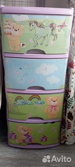 Комод детский пластиковый бу