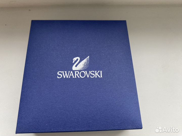 Пусеты звездочки swarovski