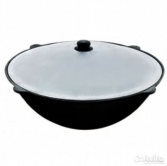 Казан чугунный 16 литров