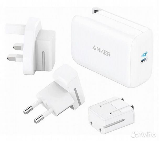 Сзу адаптер anker PowerPort III 65W (A2712H21) USB