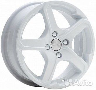 R15 5x100 6J ET38 D57,1 Скад Аллигатор белый