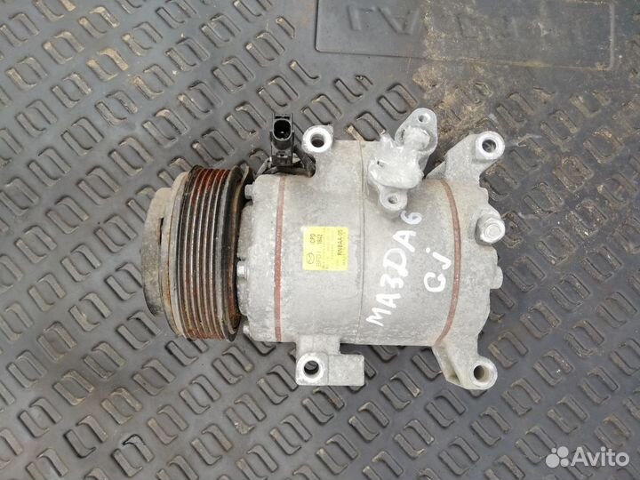 Компрессор кондиционера на Mazda 6 GJ