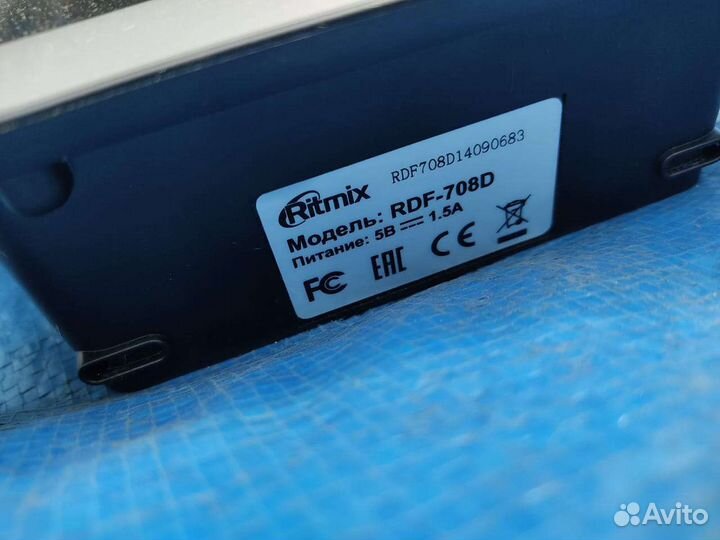 Цифровая фоторамка ritmix новая