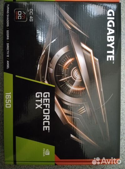 Видеокарта gigabyte geforce gtx 1650 4 gb