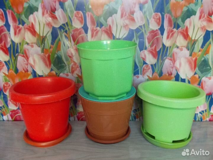 Цветочные горшки