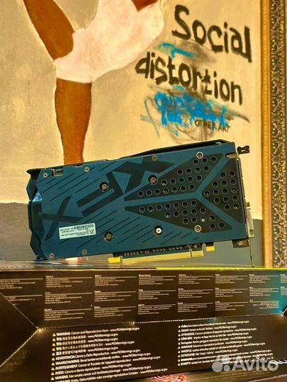 Видеокарта RX XFX 570 8 gb