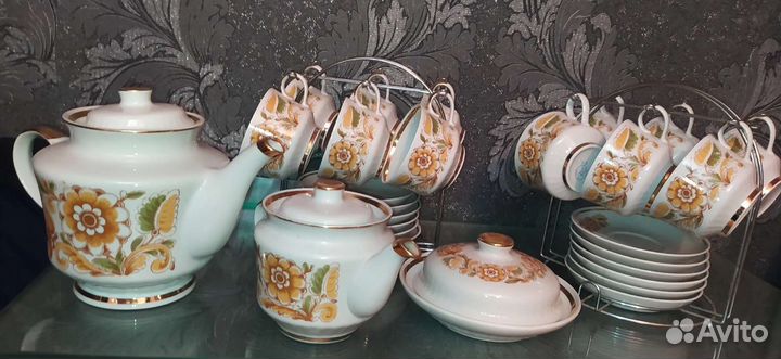 Набор столовой посуды бу