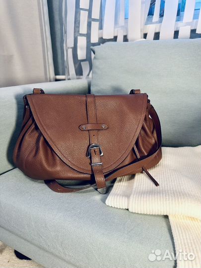 Сумка Coccinelle коричнево-бордовая