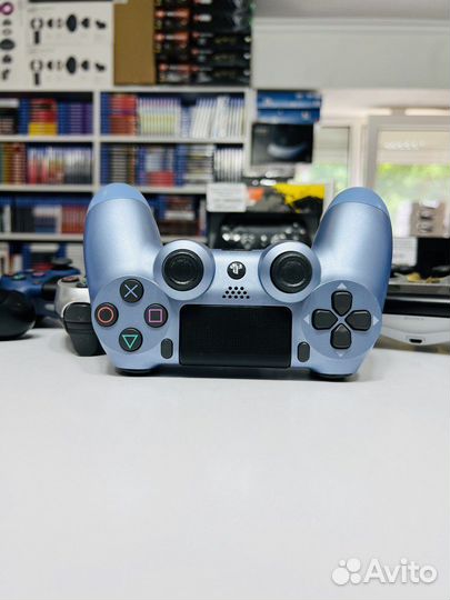 Контроллер Sony DualShock 4 Titanium blue