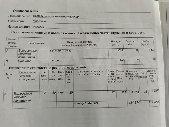 Торговая площадь, 45 м²