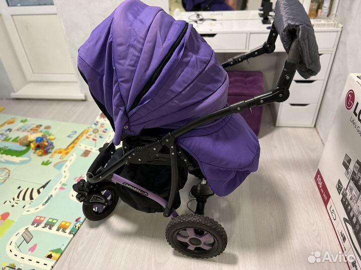 Коляска camarelo 3 в 1