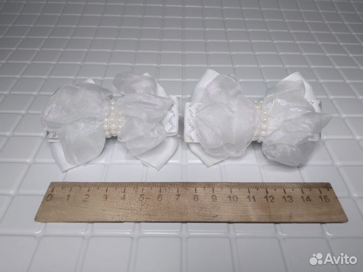 Бантики ручной работы б/у