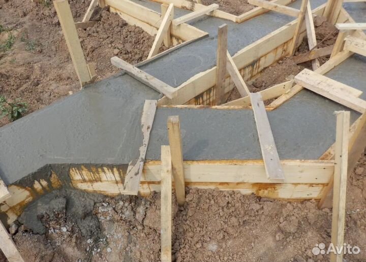 Бетон М350, раствор бетона