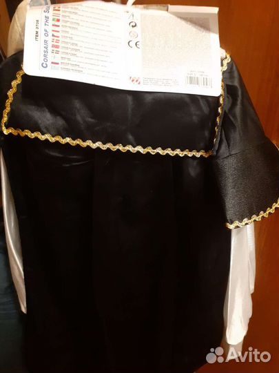 Новогодний костюм (Испания, новый) рост 128 size S