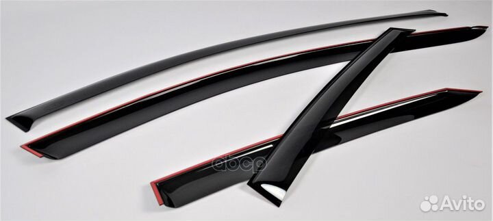 Дефлектор накладной (к-т 4шт) Renault Duster (H