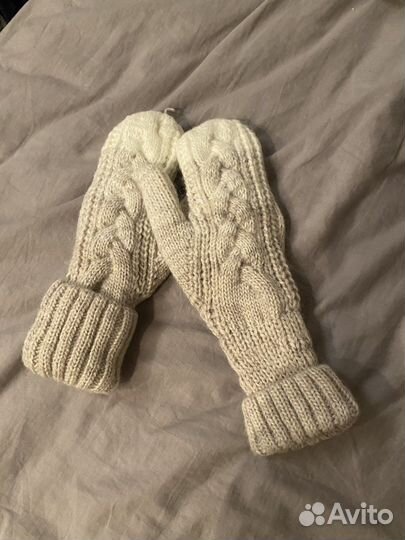 Набор шапка шарф и варежки