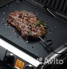 Электро гриль с термощупом bork g802