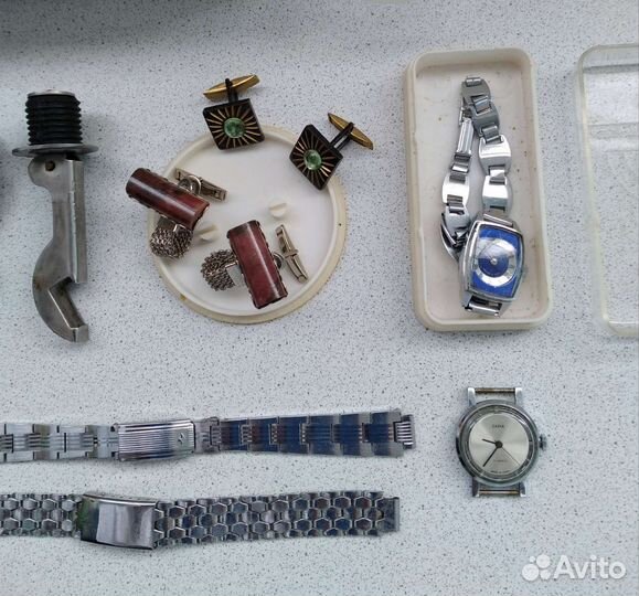 Вещи из СССР часы, запонки, фен, мясорубка и др